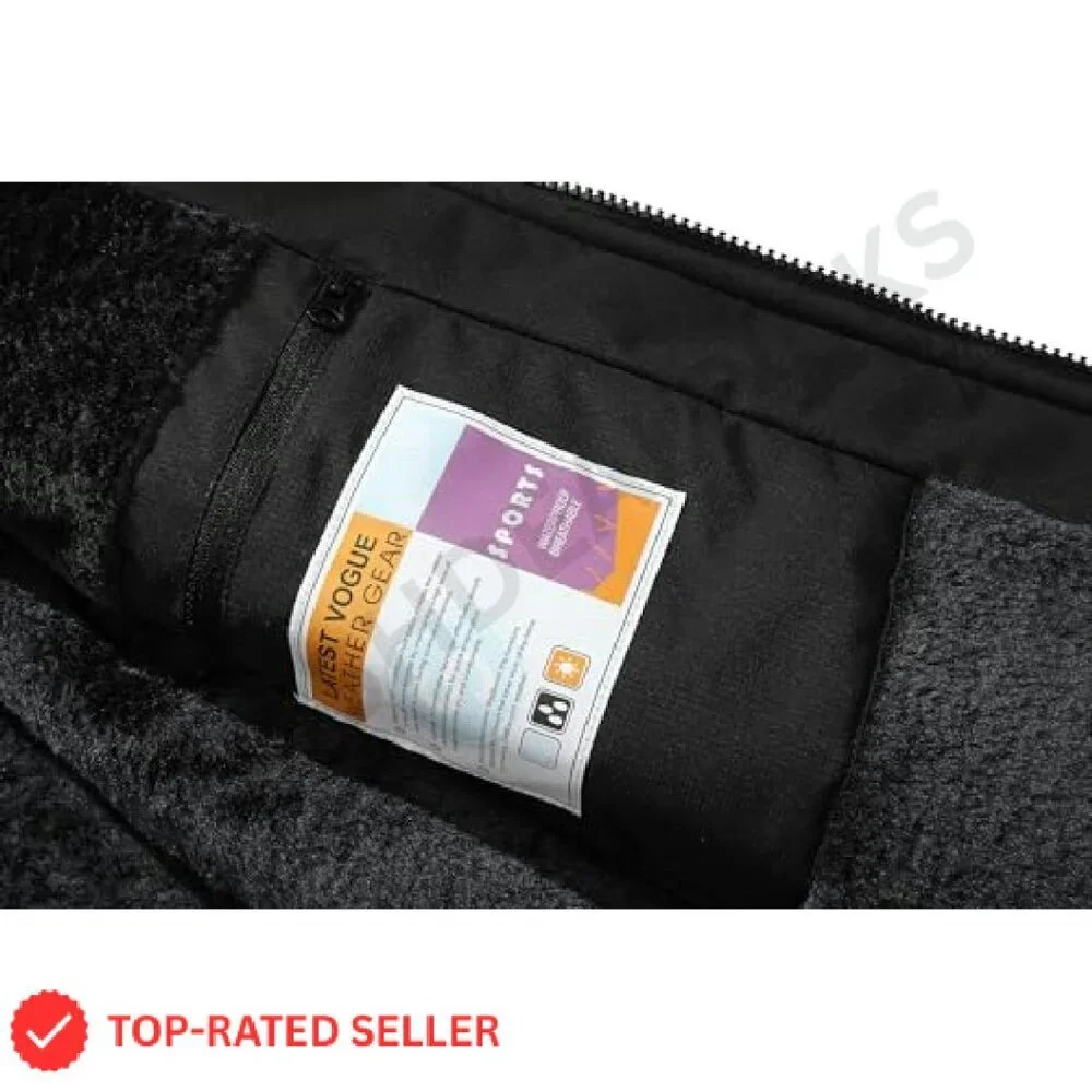 Waterproof Ski Jacket Cold-Weather Parka Windproof Hooded Outerwear Chic